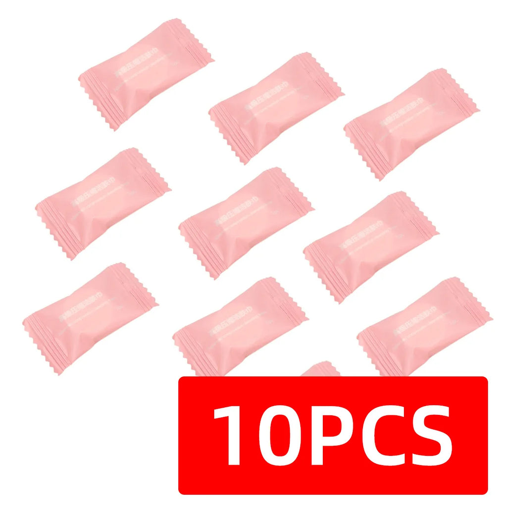 Exquisite Dividually Packaged Compressed Towel Coin Compressed Towel Expandable Wet Wipe Soft Odorless Makeup Cotton Hand Towel