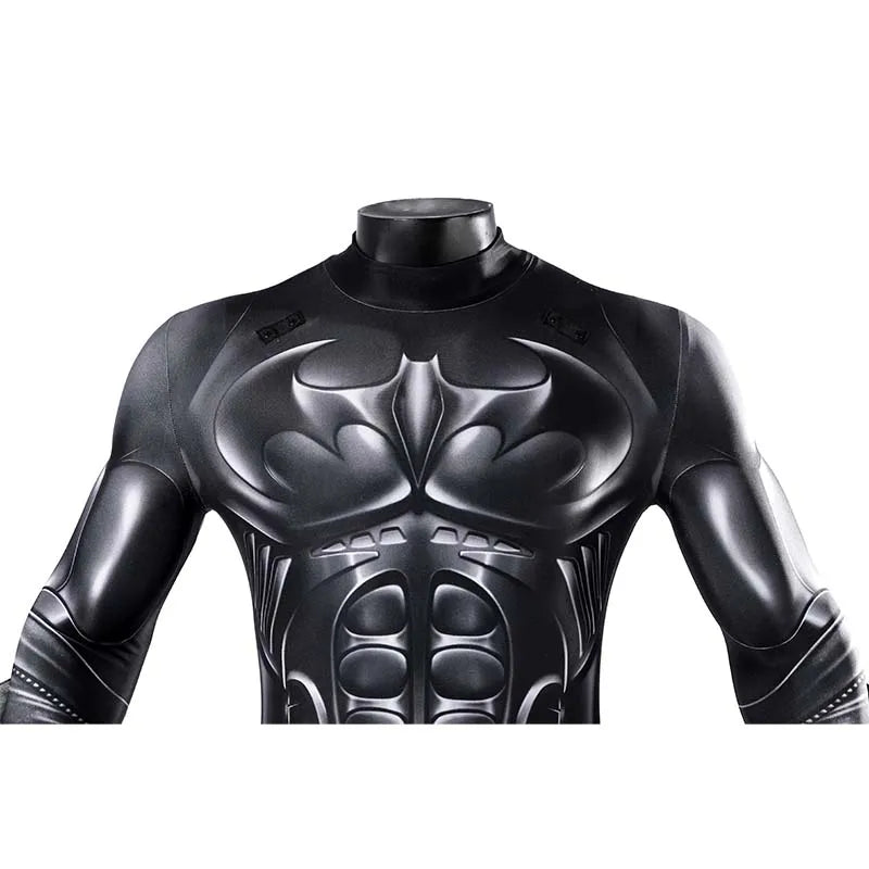 Forever Batman Cosplay Costume Bruce Thomas Wayne Men'S Jumpsuit Halloween Comic-Con Carnival Party Coser Props Performance