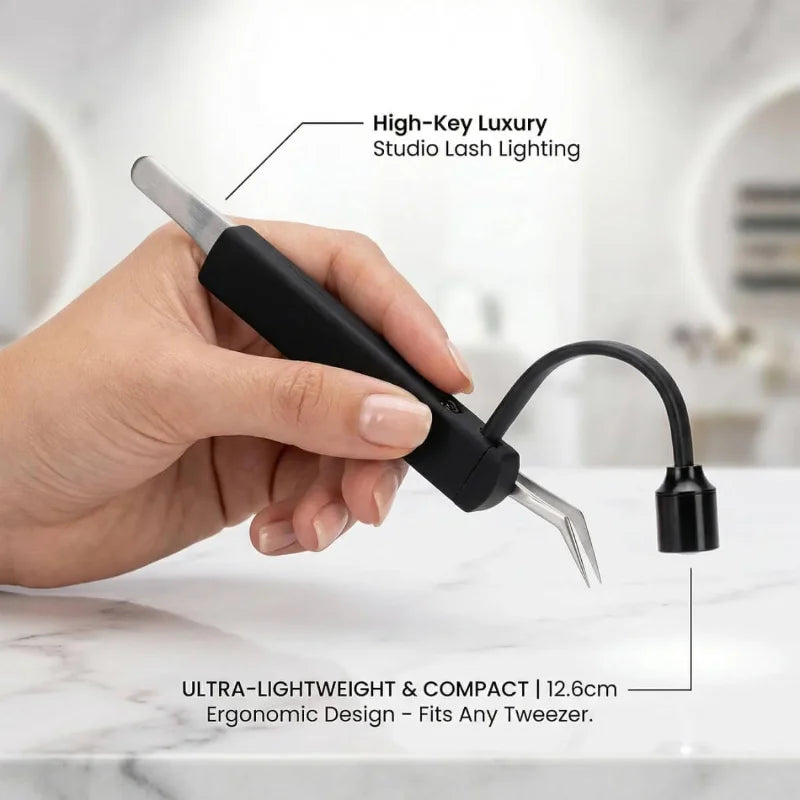 SENSE LASHES UV LED Tweezer Lamp for Eyelash Extensions UV Adhesive Curing Lamp Cure Faster Work Smarter