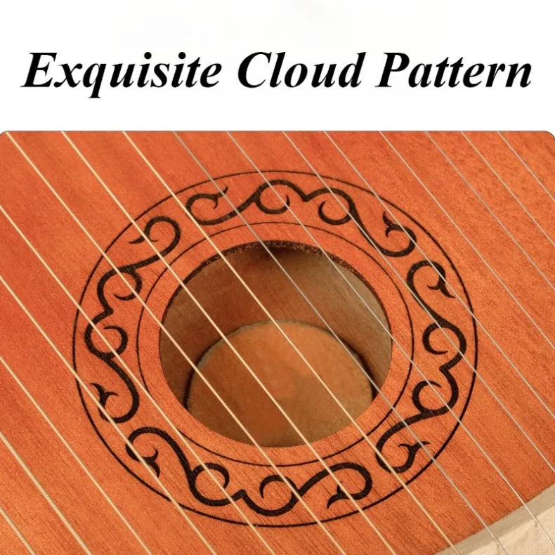 16 String Harp Beginner Children Portable Lira Harp Professional Wooden Chinese Small Harps Handmade Handheld String Instruments