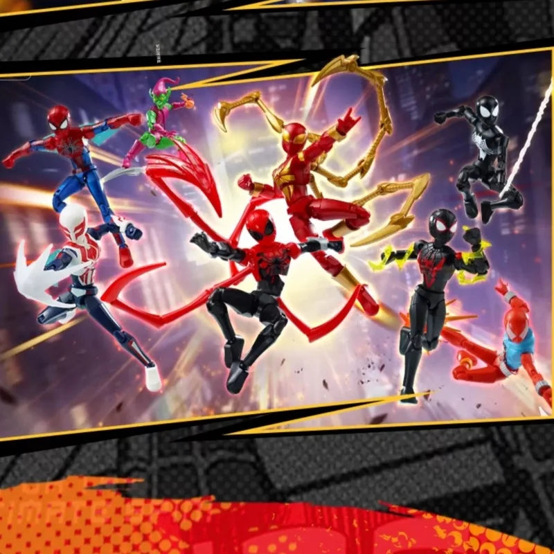 Keeppley Marvel Zero Unlimited Edition Building Block Man Multi Universe Spider Man Assembly Model Iron Spider Ornament Toy Gift