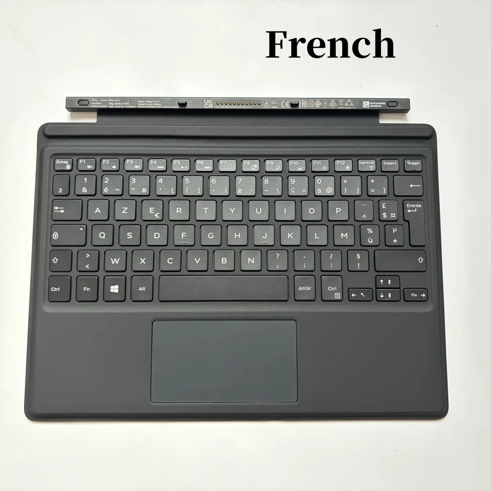 100%NEW US KOR THAI FR JP K16M For Dell Latitude 5285 5290 Tablet 2-in-1 Keyboard K16M001