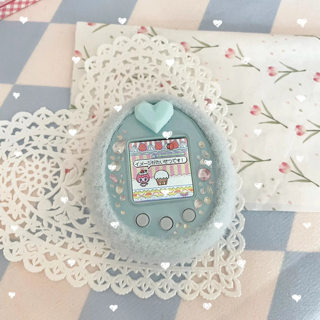 Tamagotchi Uni Electronic Pet Color Ps Silicone Heart Imitation Original Heart Plug