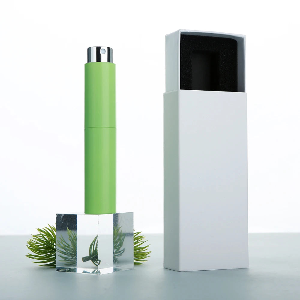 10/15/20pcs 10ml Perfume Bottle and Boxe Rotary Press Fine Mist Perfume Sprayers Reusable Perfume Gift Box Separate Bottles