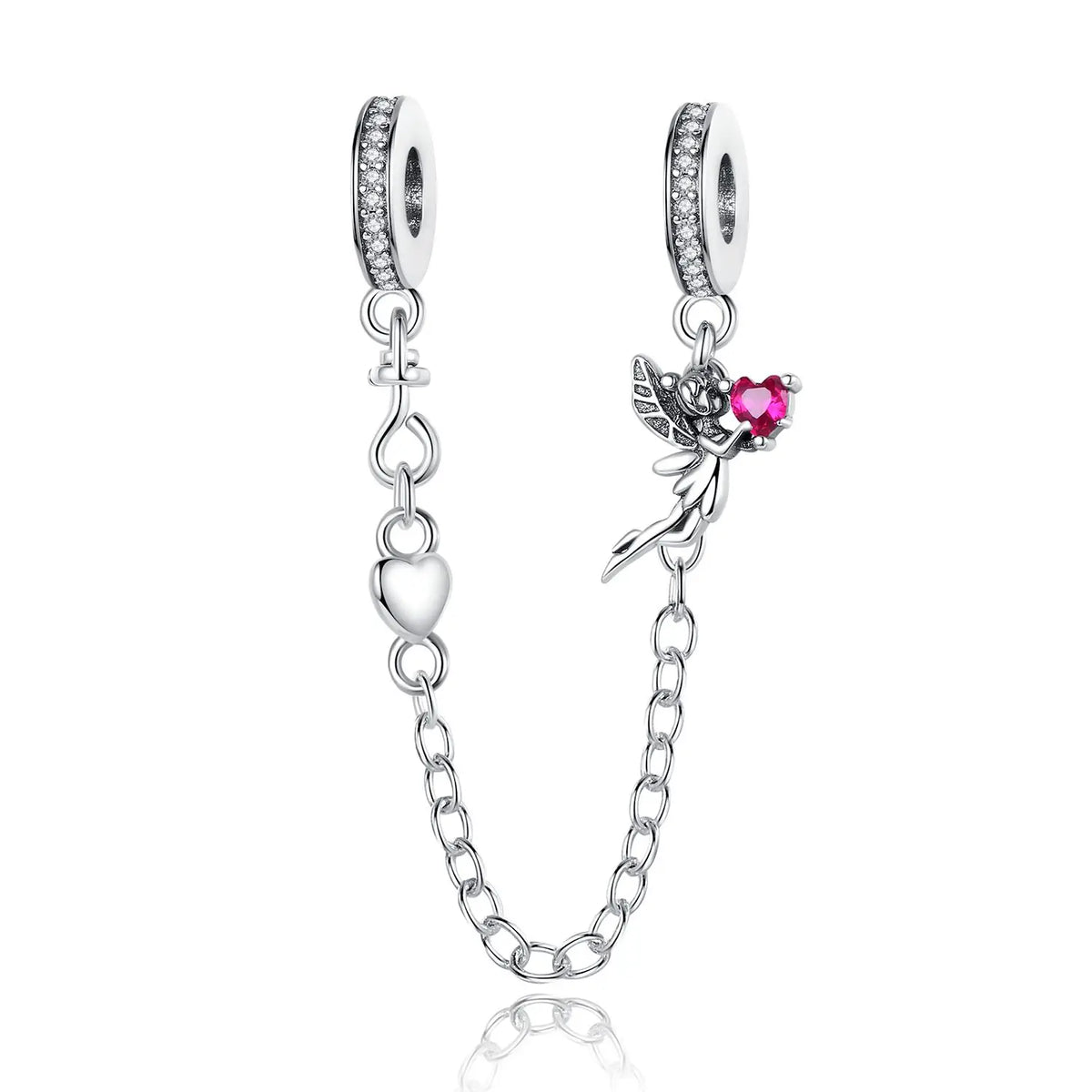Exquisite 925 Sterling Silver Cute Dinosaur Turtle and Rabbit Couple Heart Charm Fit DIY Bracelet Necklace Casual Matching Gifts