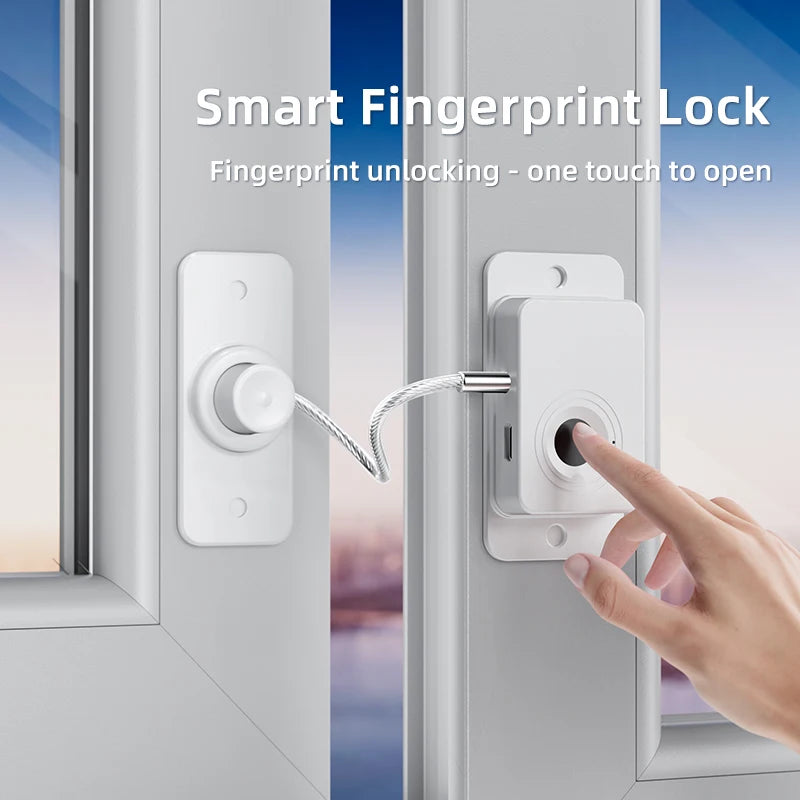 Smart Multifunctional Fingerprint Cabinet Drawer Cupboards Door Windows Lock