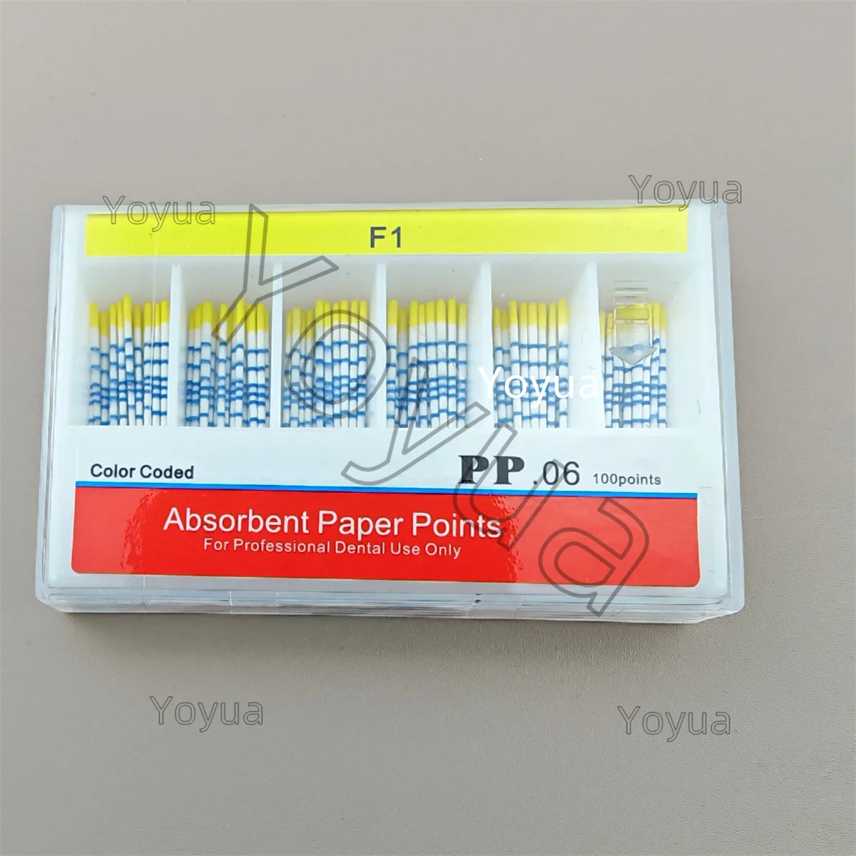 10x100pcs/pack Absorbent Paper Points 02/04/06/F1-F3 PP Endodontics Absorbent Paper Cone Dentist materials Guttahanger