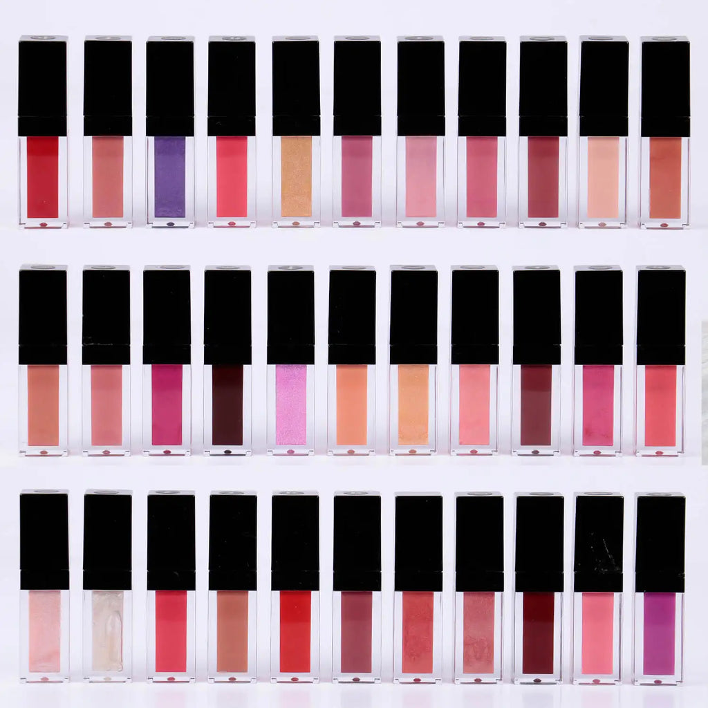 High Pigment No Logo Lip Gloss Custom Packaging Makeup Lipgloss Vegan New Arrival Lip Gloss