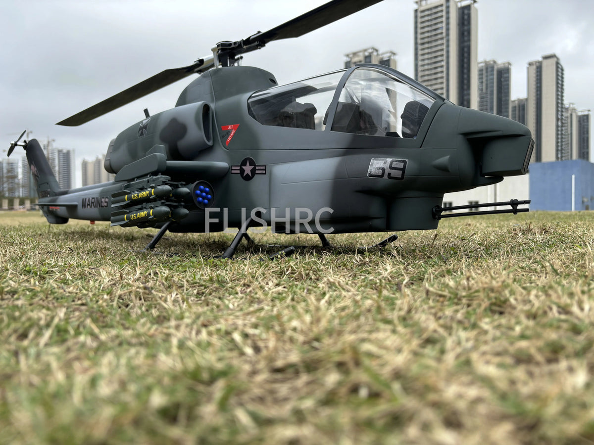 FL500 V2 FLISHRC 500 AH-1 Cobra 500 Size Scale Helicopter GPS with L7 Flight Control RTF