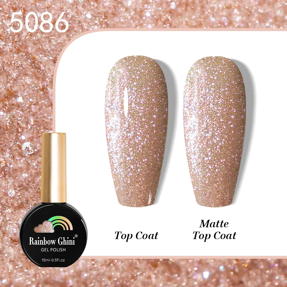 RG 15ML HEMA&TPO FREE Summer Series Fluorescent Gel Polish in Sporty Style Y2K Nail Polish Suitable for Parties Nail Art UV Gel