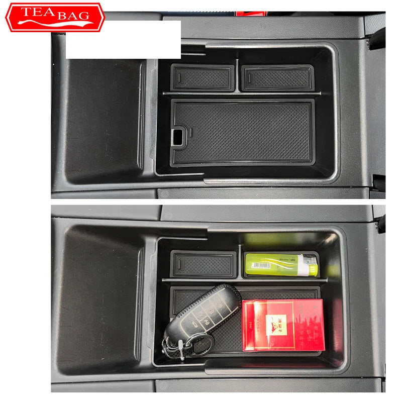For GAC GS3 2024 2025 Car Styling Center Console Organizer Storage Interior Armrest Storage Box Auto Modified Accessories