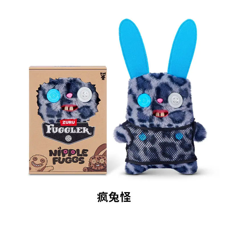 Zuru Fuggler Original Genuine Funny Ugly Monster Plush Toy Nipple Fuggs Trendy Collectible Stuffed Doll For Adult Collection