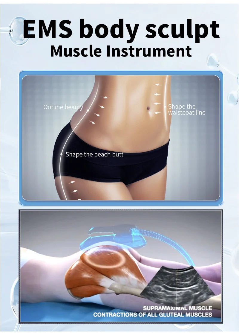 Professional MYOSLIM Sculpting NEO RF Machine EMS Body Slimming  PRO Muscle Stimulation Fat Removal
