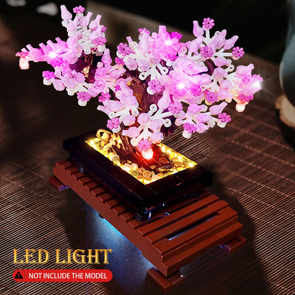 LYBMTWF LED Lighting Kit for 10281, Compatible with Creator Expert Bonsai Tree Model (Not Include Building Blocks Set)