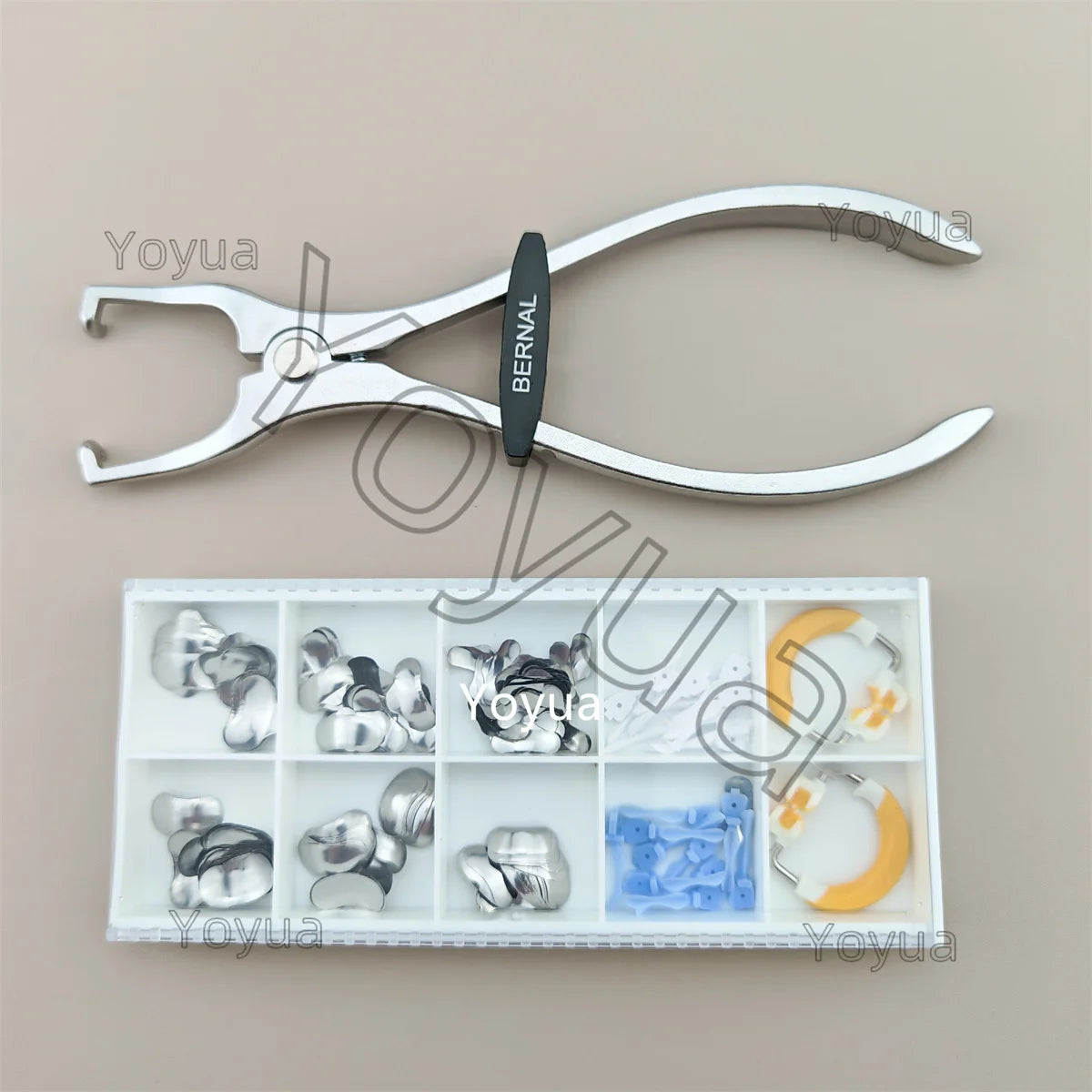 1set High-quality Dental Matrix System Kit Dentist Ring Placement Plier Fits Garrison Forcep Strong Separator Clamping Rings