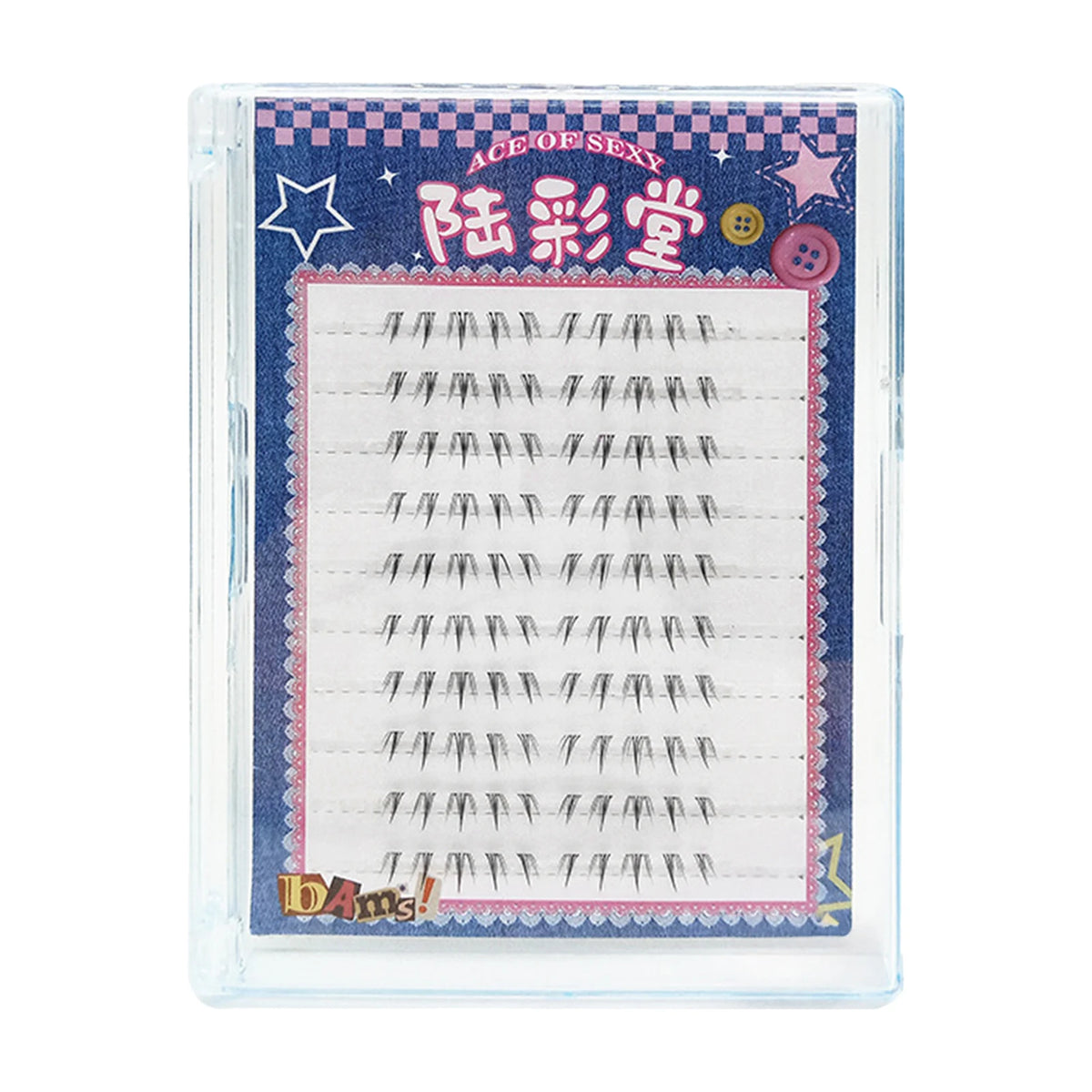 6-7mm Air Lower Eyelashes Fairy Fake Lashes Segmented Natural Under Lashes Manga Bottom Lashes Makeup Eyelash Makeup Tool