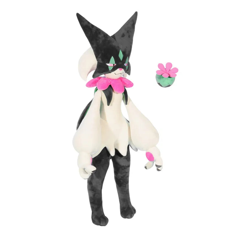 Pokemon Meowscarada Plush Doll Anime Character Stuffed Animal Soft Toys Throw Pillow  Cartoon Cute Birthday Gift