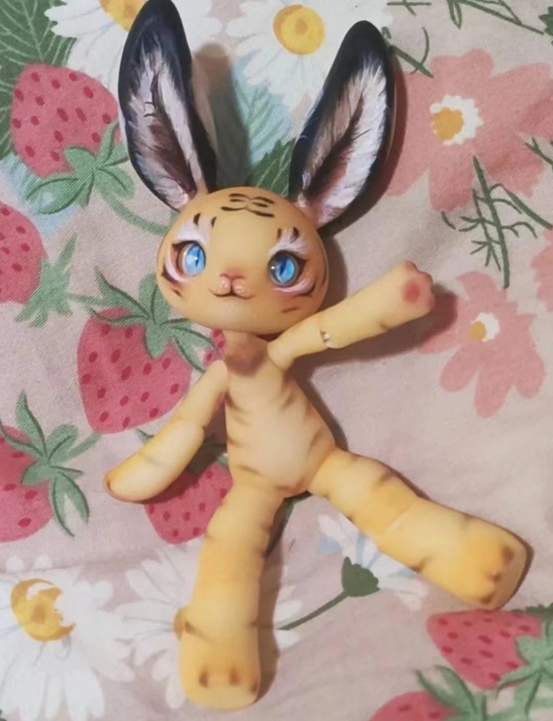 Bjd mini rabbit doll Kawaii rabbit DIY toy free shipping