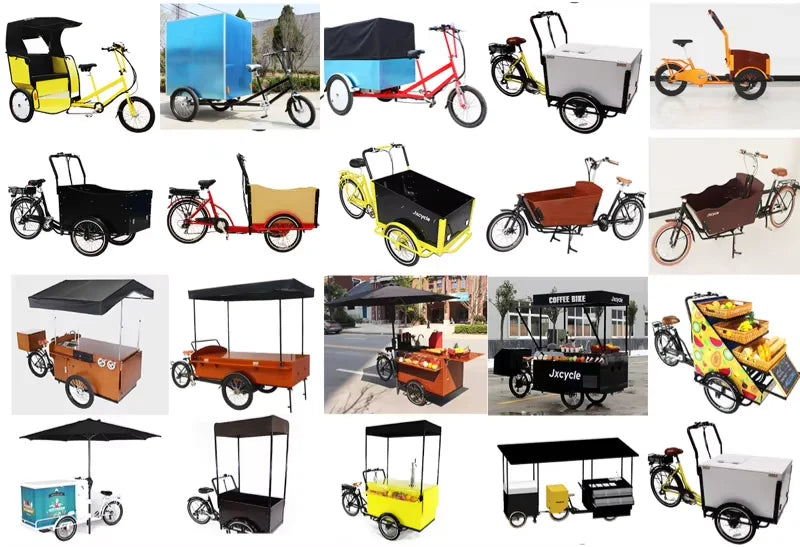 Goods Electric Truck Delivery Tricycle with 500w Motor E-cargo Tricycle