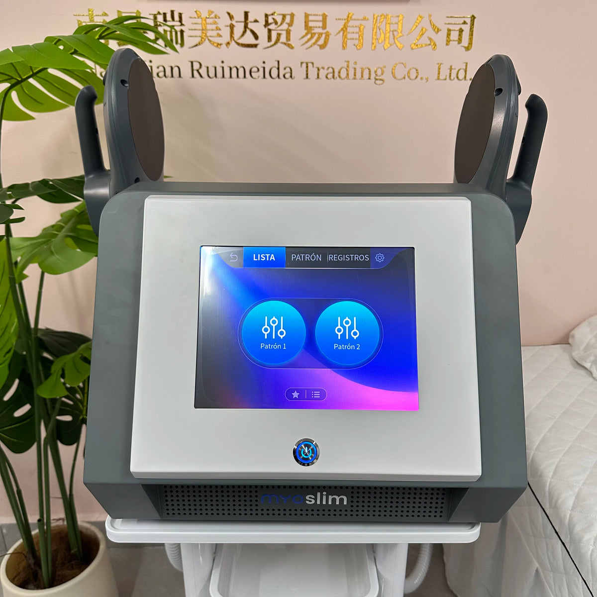 MYOSlim Neo Portable Electromagnetic Body Slimming Muscle Stimulator Fat Elimination Body Slimming Muscle Building EMS Machine