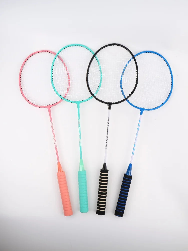 1Set Badminton Rackets Professional Durable Leisure Sports Racquet Badminton Training Racket Set For Beginners