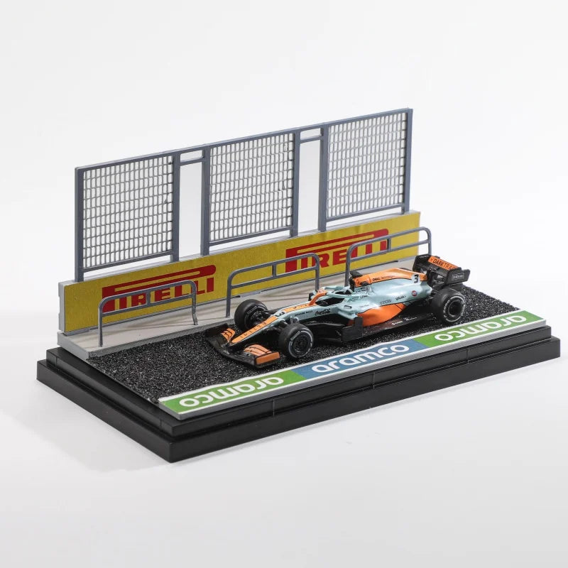 GetFun1/64 Parking Port Formula Theme F1 Pit Lan Scene Model
