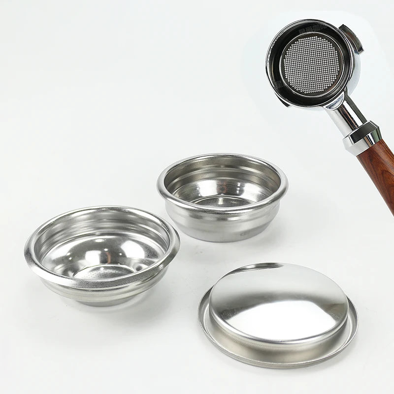 1Pcs 51mm 58mm 1-Cup 2-Cup 4-Cup Filter Basket Replacement for Coffee Bottomless Portafilter Barista Espresso Accessories