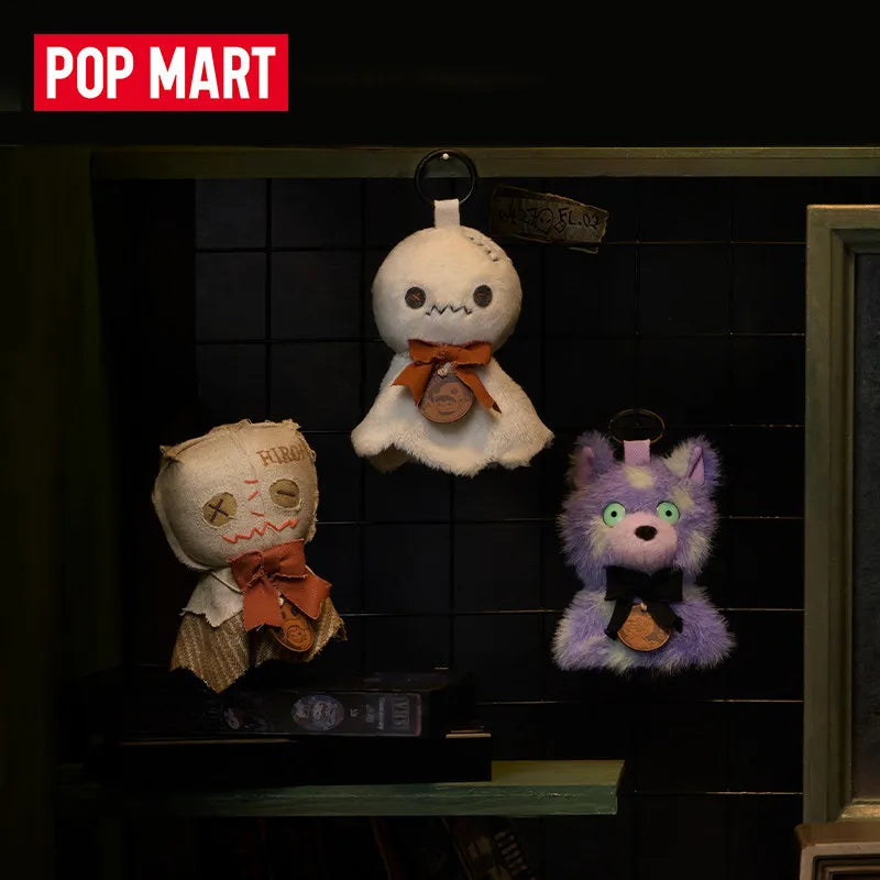 New Pop Mart Hirono After Dark Series Night Light Blind Box Pendant Halloween Decor Creative Bag Mystery Box Peripheral Gift