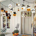 12 Cute Paper Halloween Ghost Decorations