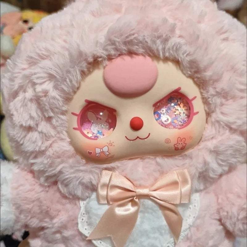 In Stock Baby Three 400% Bb3 Exquisite Quicksand Eye Replacement Part Cute Doll Accessoires Face Shell
