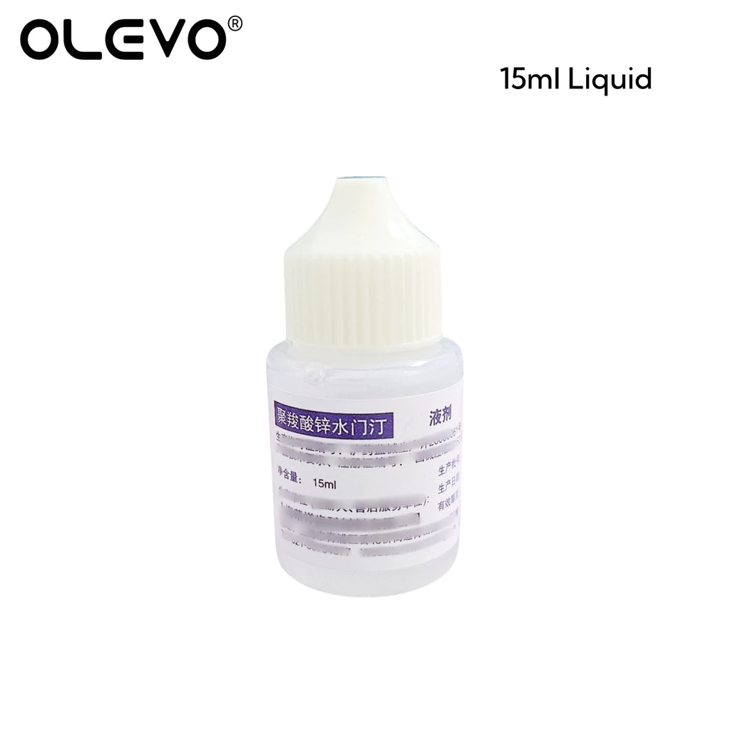 Zinc Polycarboxylate Cement Permanent Dental Cement Kit 15ml  Liquid 30g Powder Super Adhesive Denture Dentistry Materials