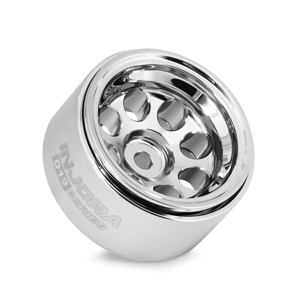 INJORA D19 0.7" Aluminum Beadlock Wheels for 1/30 Axial SCX30 (W7013)