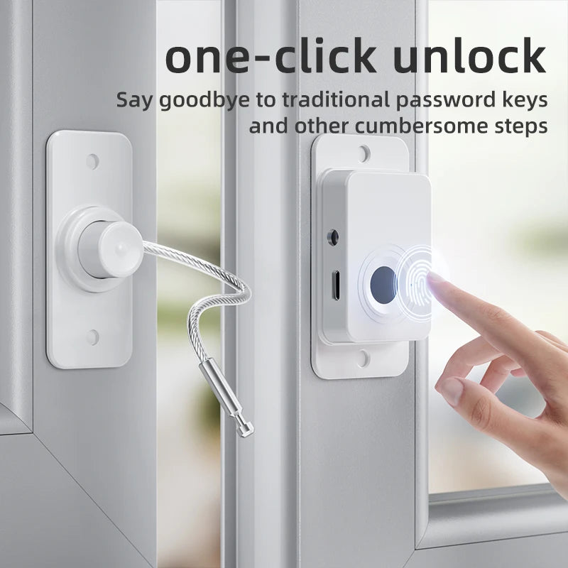 Smart Multifunctional Fingerprint Cabinet Drawer Cupboards Door Windows Lock