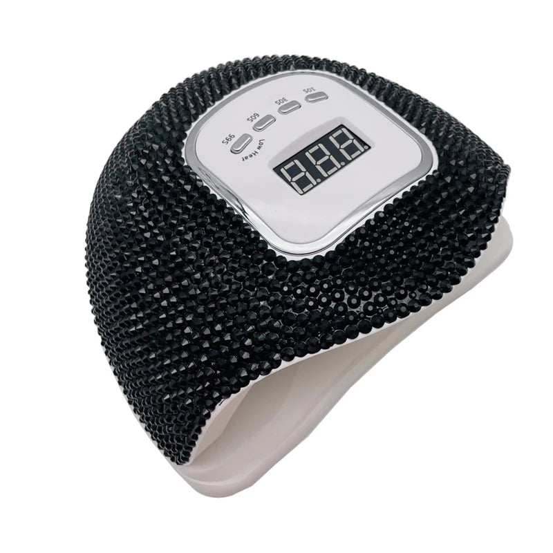 UV Light for Nails Rhinestone Nail Dryer Lamp Maquina De Unha Em Gel LCD Display 45 Led Beads 4 Timer Setting Nail Art Tools