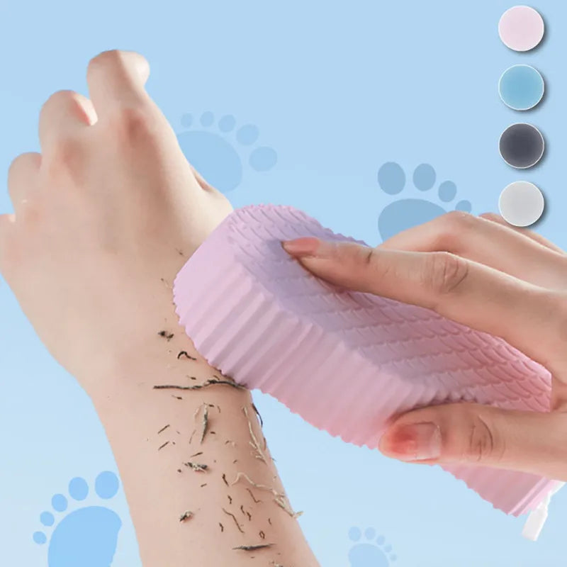 1 pcs Magic Sponge Children Bath Sponge Body Dead Skin Remover Exfoliating Massager Cleaning Shower Brush Peeling Sponge
