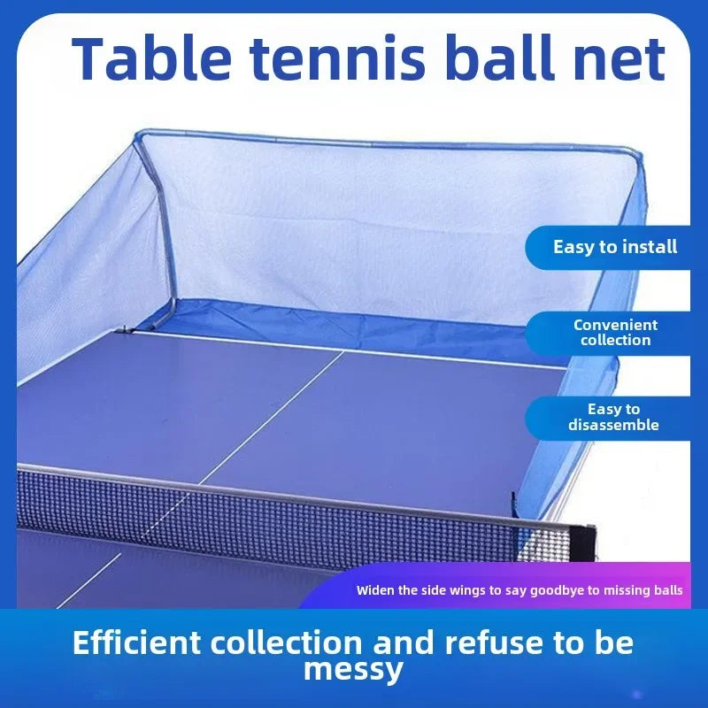 Professional Table Tennis Collector Net Ping Pong Ball Catch Net for Table Tennis Training Table Tennis Accessories