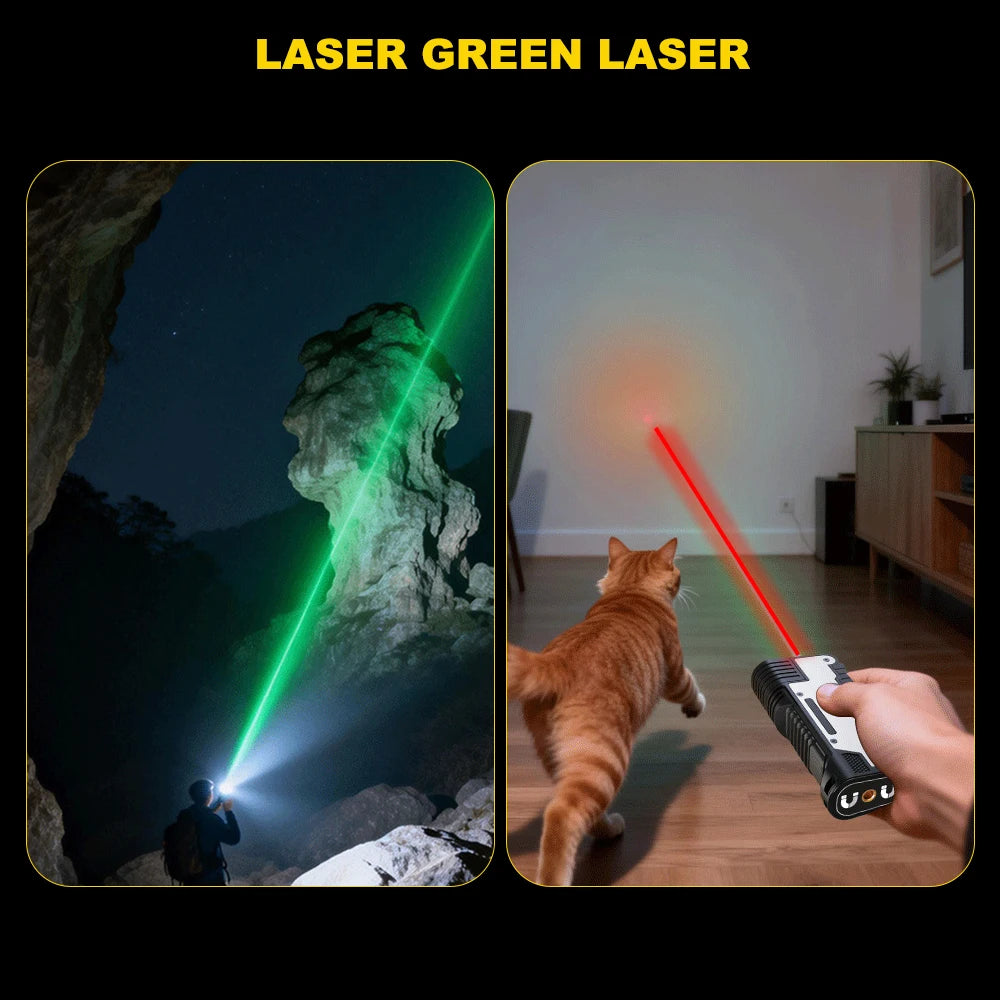 Asafee M20 Multi-functional Foldable Magnet Flashlight 3 Lighting Modes  Rechargeable Torch RGB Atmosphere LED  Work Flashlight