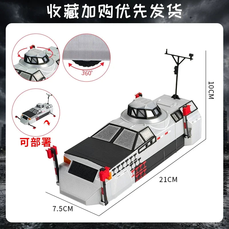 3D Printed Tiv2 Deployable Tornado Intercept Vehicle 2 Static Scale Display Model Collectible Desk Decor Gift For Science Fans