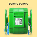 AUA-20 Single Mode 1KM OTDR Launch Cable Fiber Optic Testing Extension Cable SC/FC/ST/LC(A/UPC) Fiber Ring Dead Zone Eliminator