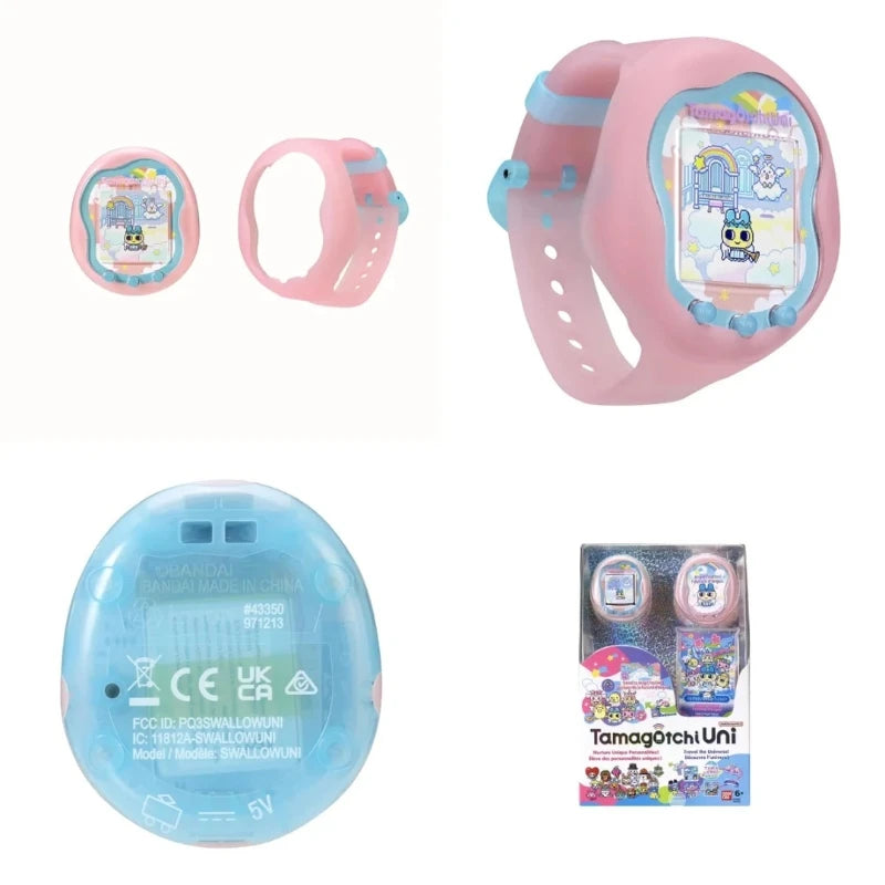 Bandai Tamagot Uni Travel To Angel Festival Monster Carnival Pix Funct Color Screen Game Pet Meets Networking Gift Toy