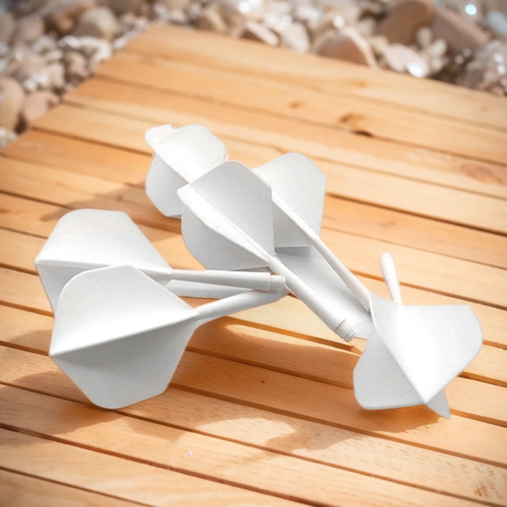 5pcs Integrated Dart Shaft and Flights Standard Shape Integrated Dart Flights and Shafts Anti-Fall 2BA Screw In-one Dart Flight
