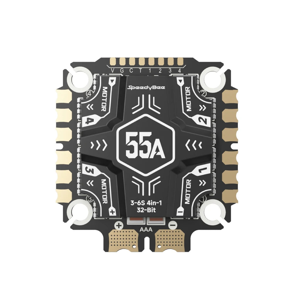SpeedyBee F405 V5 55A Stack FC OX32 AM32 55A 4in1 ESC For FPV Racing Drones