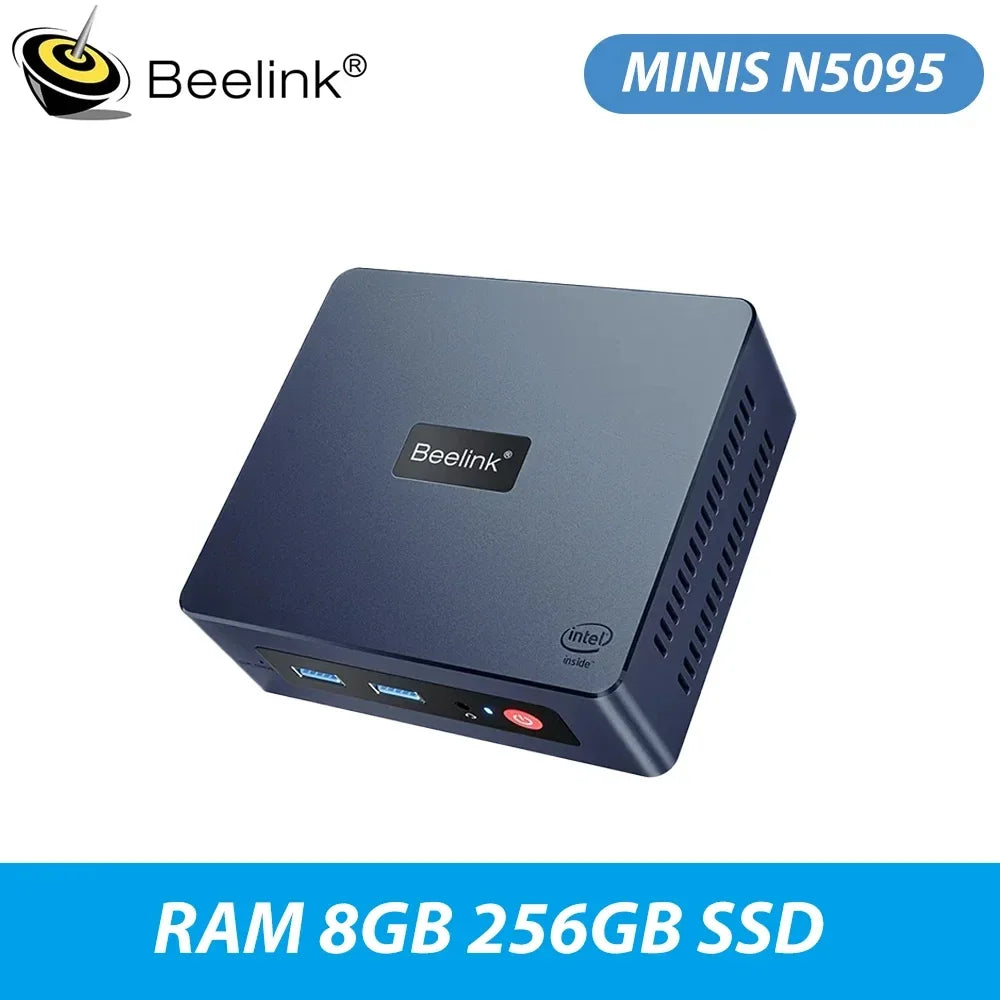 Beelink S12 Pro Mini S N100 Mini PC Gamer Intel Alder Lake N100 N95 N5095 DDR4 16GB 500GB 8GB 256GB DIY Desktop Office Computer