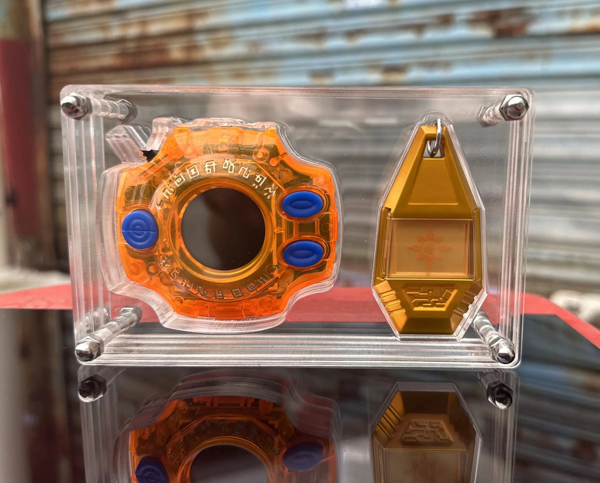 Official Style Digimon Digivice Stand - Transparent Acrylic Showcase & Organizer   Only The Shell！！！
