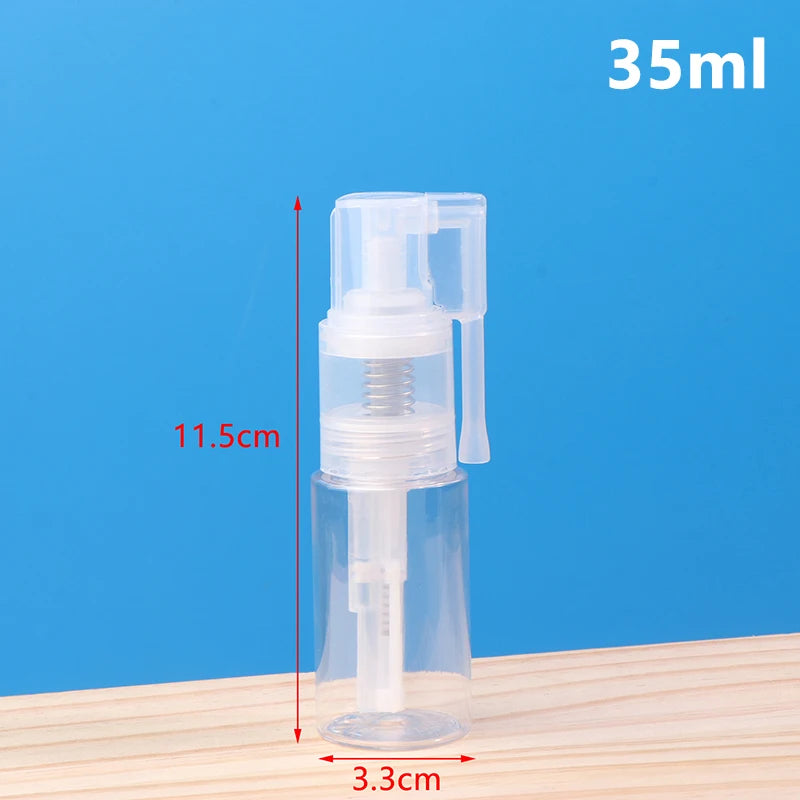 18/25/35/50/60ML Glitter Duster Spray Bottle Empty Refillable Portable Dry Powder Spray Bottles For Cake Decorating Fondant