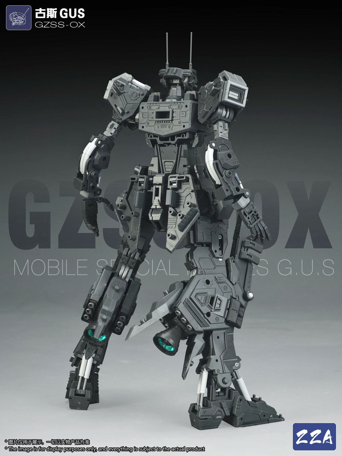 In Stock ZZA Model GUS GZSS-OX Assembling Movable Toys Model 1/100 Mecha MOBILE SPECIAL FORCES GUS ZZZA Model