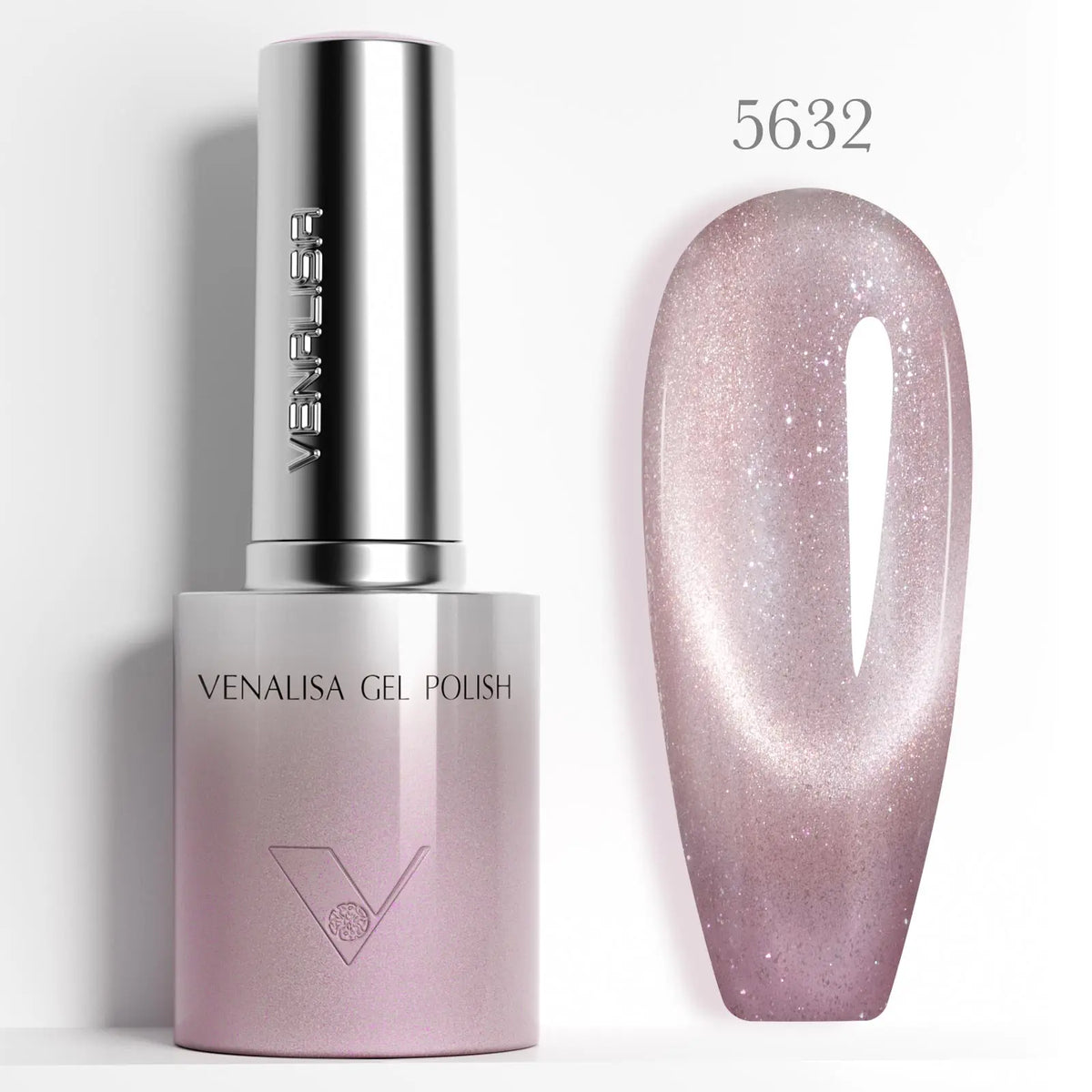 10ml Venalisa Hema Free TPO Free Gel Nail Polish Christmas New Year Soak Off Glitter Red Colors Cat Eye Magnet Nail Gel Polish