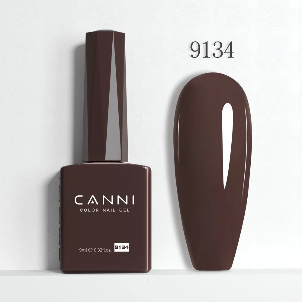 CANNI 9ml TPO/HEMA FREE Gel Polish Winter Colors Manicure Nail Art Salon Varnish Soak off Enamel UV LED Nail Polish Gel  DIY
