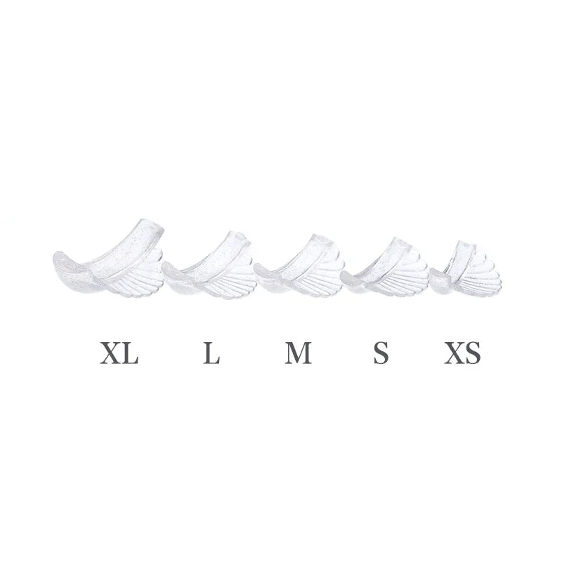5Pairs Eyelash Perm Pads Silicone Lash Lifting Rods Shell-shape 3D Eyelash Extension Curler Lash Perm Shield Makeup Accessorie
