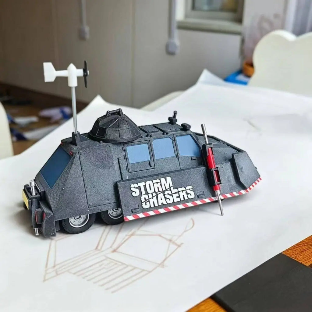 3D Printed Tiv2 Deployable Tornado Intercept Vehicle 2 Static Scale Display Model Collectible Desk Decor Gift For Science Fans